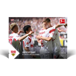 Topps Now Bundesliga 2021-22 - Card 204 - VfB Stuttgart - Rettung - Picture 1 of 2