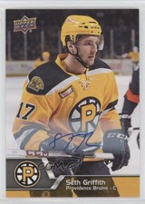 2014-15 Upper Deck AHL Auto Seth Griffith #2 Rookie Auto RC
