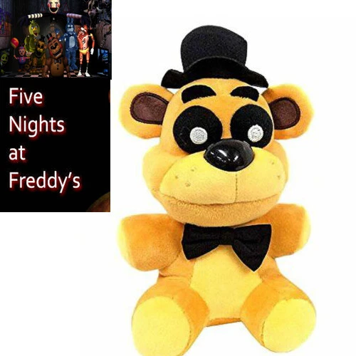 7" Five Nights at Freddy's Plush Toy FNAF Sanshee Plushies Golden Bear Gift Doll