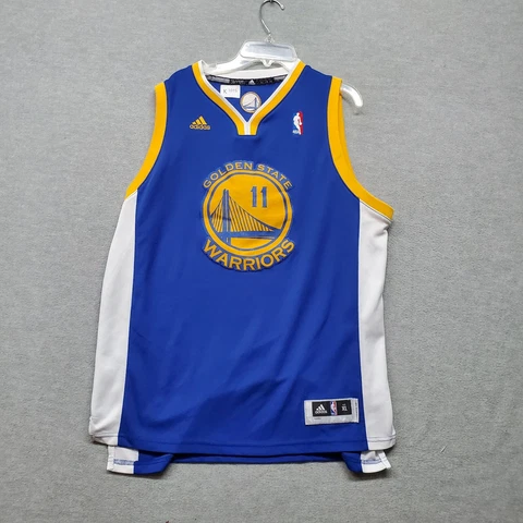 Golden State Warriors Men Jersey XL Blue Adidas #11 Klay Thompson Cover