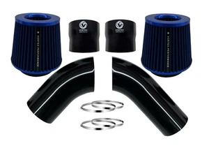 for BMW F90 M5 M8 G30 M550I air intake Dual Cold - Blue (include 2 air filters) - Picture 1 of 15