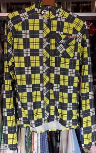 SUGOi Herren Medium Fahrradjacke Holzfäller kariert kariert leicht durchgehender Reißverschluss - Bild 1 von 15