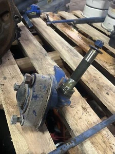 1 Used Satoh Beaver S370 RIGHT SIDE Spindle Kingpin Hub Spacer Assembly - Picture 1 of 5