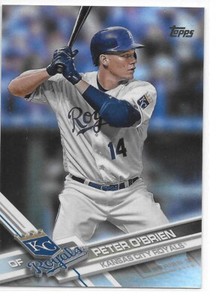 2017 Topps Series 2 Baseball Rainbow Foil Peter O'Brien Royals