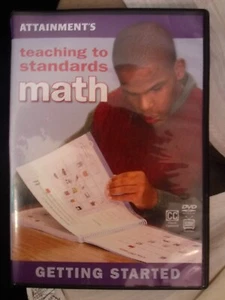 ATTAINMENT'S~TEACHING TO STANDARDS~MATH~GETTING STARTED~2008 VG/C DVD~ALGEBRA ++ - Picture 1 of 3