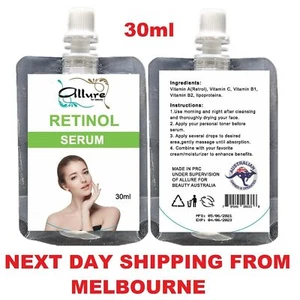 Vitamin A Retinol 2.5% Facial Serum Anti Aging Wrinkles Acne Pimple Pore Redness - Picture 1 of 12