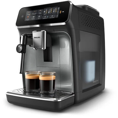 Philips Serie 3300 Macchina Caffè Automatica Espresso Nero e Acciaio EP3323/90 - Immagine 1 di 4