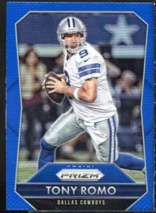 Tony Romo Card 2015 Panini Prizm Prizms Blue #78 - Picture 1 of 2