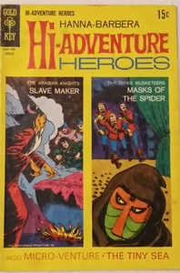 HANNA BARBERA HI ADVENTURE HEROES AUG 1969 #2 COMIC BOOK GOLD KEY ARABIAN NIGHTS - Picture 1 of 2