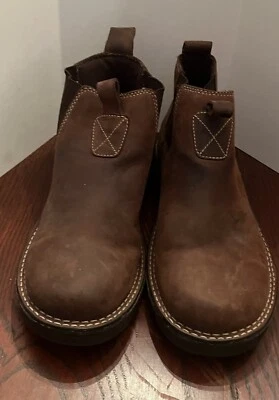 Georgia Unisex Brown Leather Marshland Duck Hunting Boots 11 1/2 - Image 1 of 4