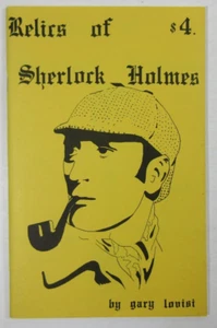 SIGNED "Relics of Sherlock Holmes" Gary Lovisi SC 1987 Gryphon Books - Picture 1 of 5