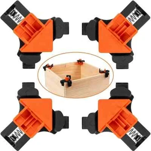 2pcs 90 Degree Corner Clamps For Woodworking, Fast Adjustable Quick Spring - Picture 1 of 24