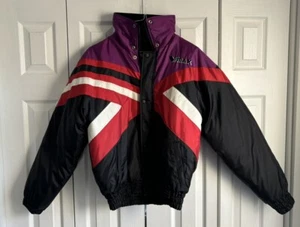 Vintage Colorful Yamaha Sportswear VMAX Winter Jacket Coat (Men's - Size Small) - Picture 1 of 7