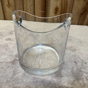 Tiffany & Co. Modern Crystal Ice Bucket with Open Handles - Picture 1 of 5