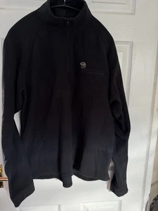Mountain Hardwear Men's Polartec® Microfleece Half Zip Fleece Black XL - Picture 1 of 3