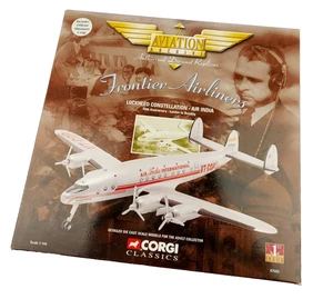 Corgi Classics Aviation - Frontier Airliner`s 1:144 Lockheed Constellation India - Bild 1 von 18