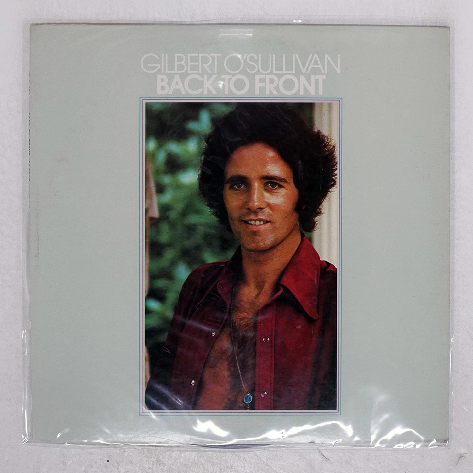 GILBERT O'SULLIVAN BACK TO FRONT MAM SLC473 Japan VINYL LP - Image 1 of 1
