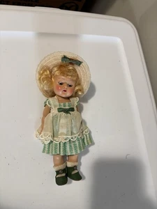 Vogue Ginny Puppe 50er Jahre Hartplastik Strung Doll - Bild 1 von 7