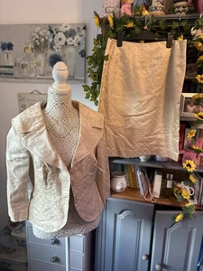 Coast Jacket/Skirt Silk Suit Size 12 - Picture 1 of 17