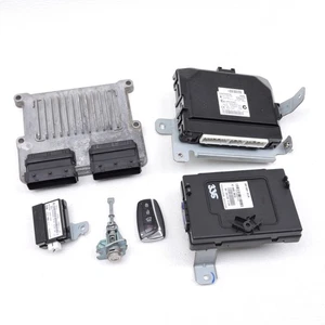 2016-2018 Hyundai Santa Fe ECU BCM Engine Body Computer Module Key Set Oem -335 - Picture 1 of 4