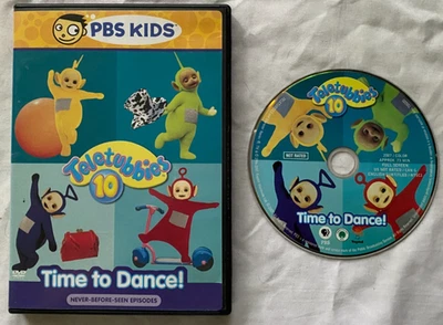 Teletubbies - Time to Dance! PBS Kids (DVD, 2007) Full Screen RARE HTF - Image 1 of 3