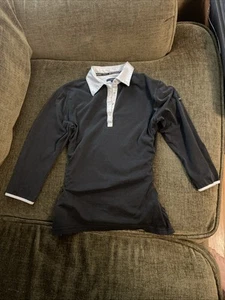 Burberry Golf Women’s 3/4 Sleeve Shirt Size Small - Picture 1 of 9