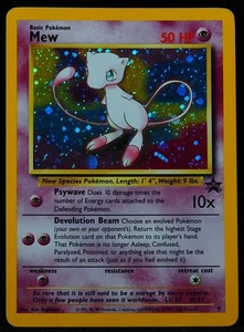 Mew #151 Black Star Promo NM/LP Pokemon Card - Picture 1 of 3