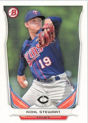2014 Bowman Top Prospects #TP-1 Kohl Stewart Minnesota Twins Foto 1 de 2