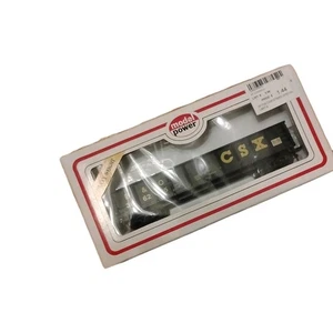 Model Power HO Scale CSX B&O 8509 40' Gondola #366295 Black - Picture 1 of 6