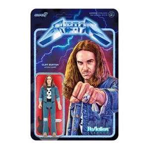 Cliff Burton – ReAction Figur Wave 01 (10 cm) - Bild 1 von 3