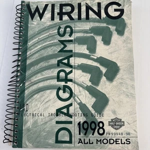 OEM HARLEY 1998 ALL MODELS ELECTRICAL DIAGNOSTIC MANUAL WIRING DIAGRAMS 99948-98 - Bild 1 von 4