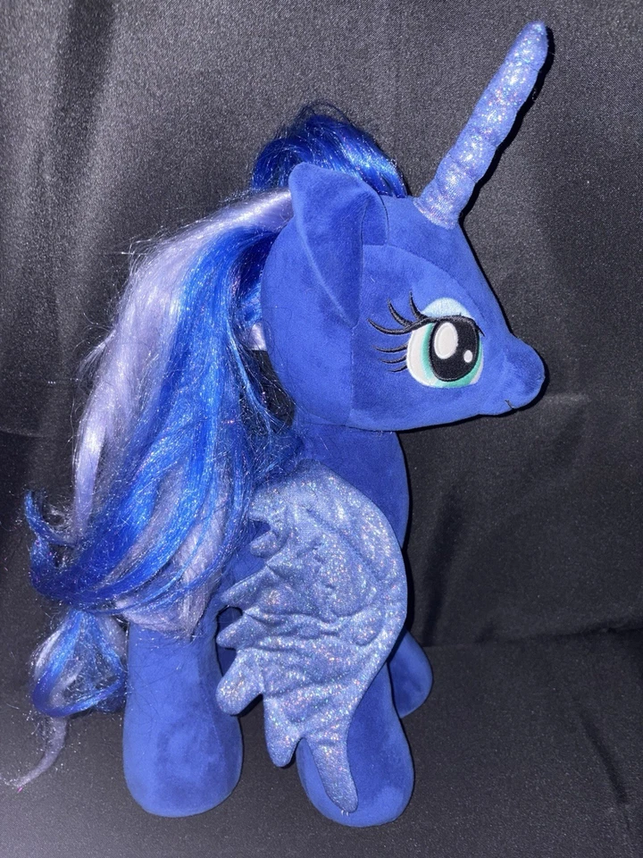 Muñeca de peluche retirada Build A Bear Princesa Luna "Selena" Unicornio My Little Pony Foto 1 de 4