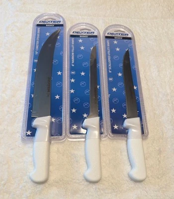 DEXTER-RUSSELL,INC. The Dexter Russell 3 Piece Knife Combo Set - Cutlery Butcher Chef Set