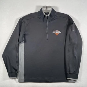 Nike Golf San Francisco Giants Pullover Mens Large Black 1/2 Zip Dri Fit 2012 - Picture 1 of 18