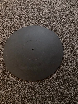 ARISTON Q Deck II Turntable Slipmat - Rubber Slip MAT - Image 1 of 2