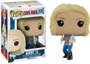 Figura de acción Funko POP Marvel: Capitán América 3: Civil War - Agente 13 - Imagen 1 de 2
