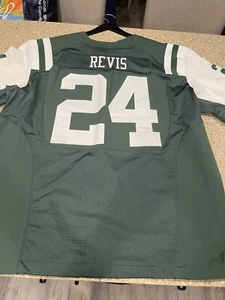NFL Darrelle Revis Pro Authentic New York Jets Jersey Nike Size 52 - Picture 1 of 16