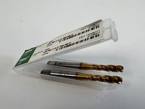 New! 2 Widia GTD 8354T M6x1.0 D5 3F EMSS MM SF, 3 Flute Spiral Machine Tap - Picture 1 of 4