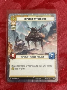 Hyperspace Star Wars: Unlimited​ - ​Republic Attack Pod - ToR - Imagen 1 de 7