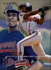 1995 Fleer Atlanta Braves Baseball Card #306 Mike Kelly