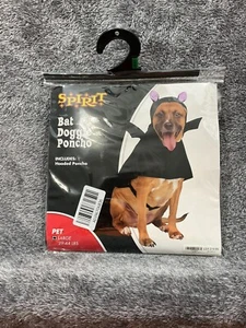 Poncho Spirit Bat Doggie Disfraz Halloween, Talla L Mascota 29-44 Libras - Imagen 1 de 1