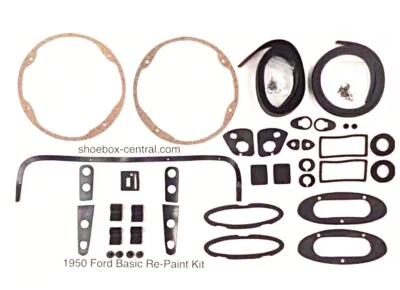 Ford Shoebox 1950 kit básico de repintado para automóvil Foto 1 de 4