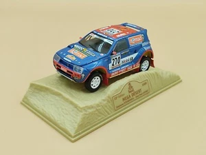 1/43 Aixam Mega Desert Rallye Raid Paris Dakar 2000 Peterhansel/Cottret Norev M6 - Foto 1 di 3