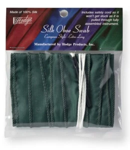 Hodge Silk Long Oboe Swab - Green - Picture 1 of 2