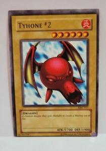 YUGIOH TYHONE #2 OFF CENTER MISPRINT ERROR COMMON PLAYED - Picture 1 of 1