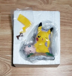Pikachu Moods Sleepy Figure #1 Rare Out Of Production Pokemon Center Exclusive - Picture 1 of 3