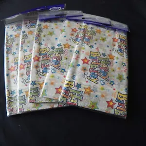 Happy Birthday Tissue Paper 25 Sheets Gift Wrapping Presents 50x75cm Stars - Picture 1 of 4