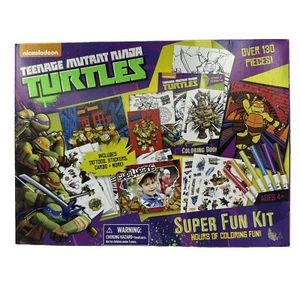 Teenage Mutant Ninja Turtles CRA-Z-Art Nickelodeon 4+ Sticker Tattoo Karte FunKit - Bild 1 von 4