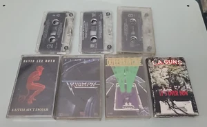 Hard Rock Cassette Tape Lot - tested & working - Nazareth, Triumph, Queensryche - Bild 1 von 3