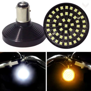 Señales de giro LED delanteras de 2" Eagle Lights para Harley Davidson - Imagen 1 de 7